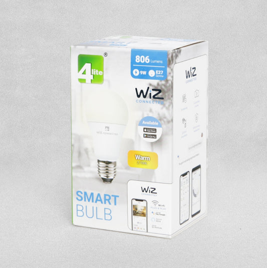 4lite Wiz LED E27 Smart Wi-
Fi 9W 806LM Light Bulb